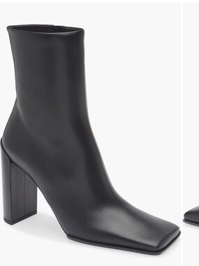Alaia square toe bootie